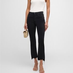 MOTHER "Insider" crop step flare denim jeans - size 30